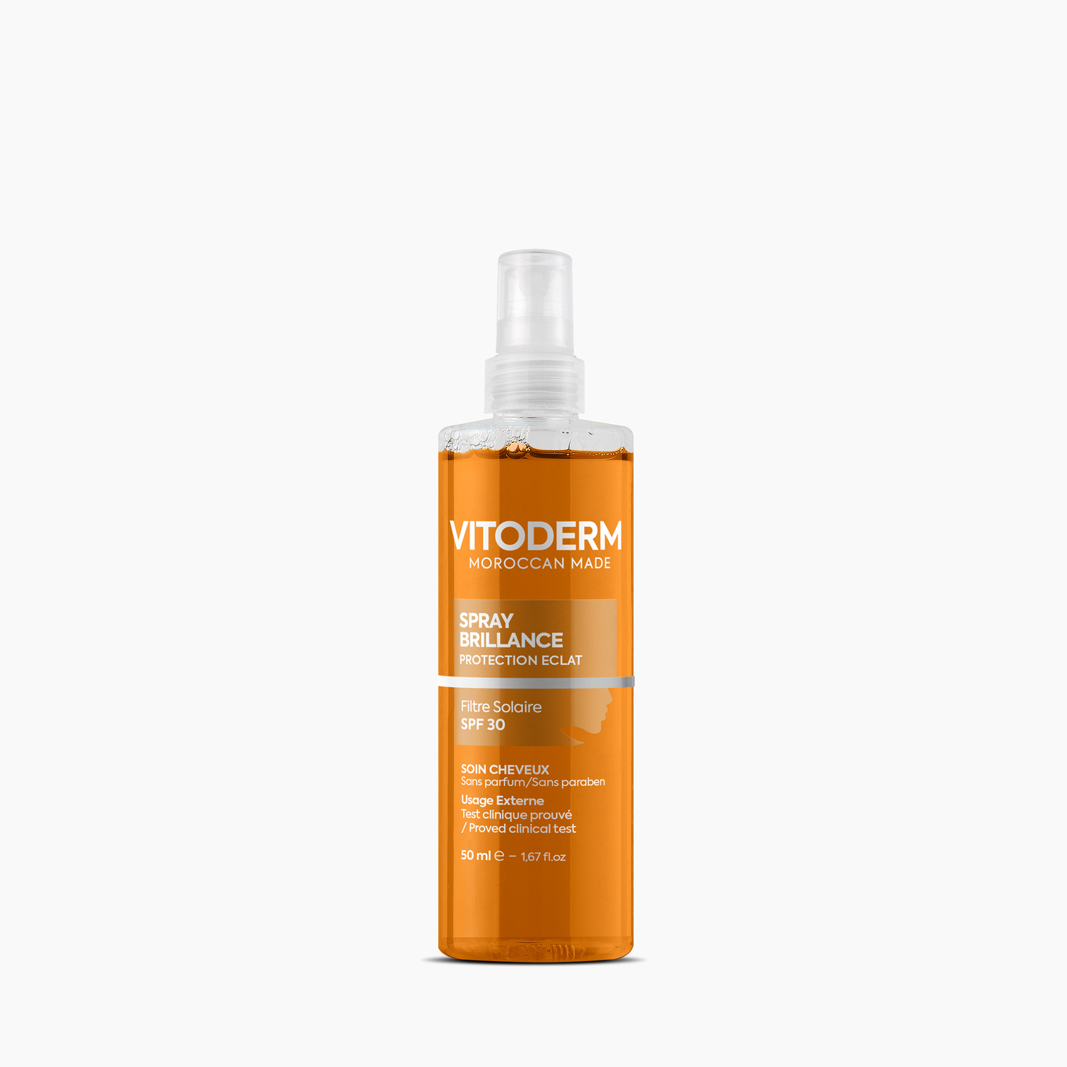 Spray Brillance Cheveux SPF 30 – VITODERM